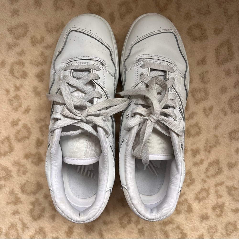 New Balance white 550 sneakers - Picture 7 of 12